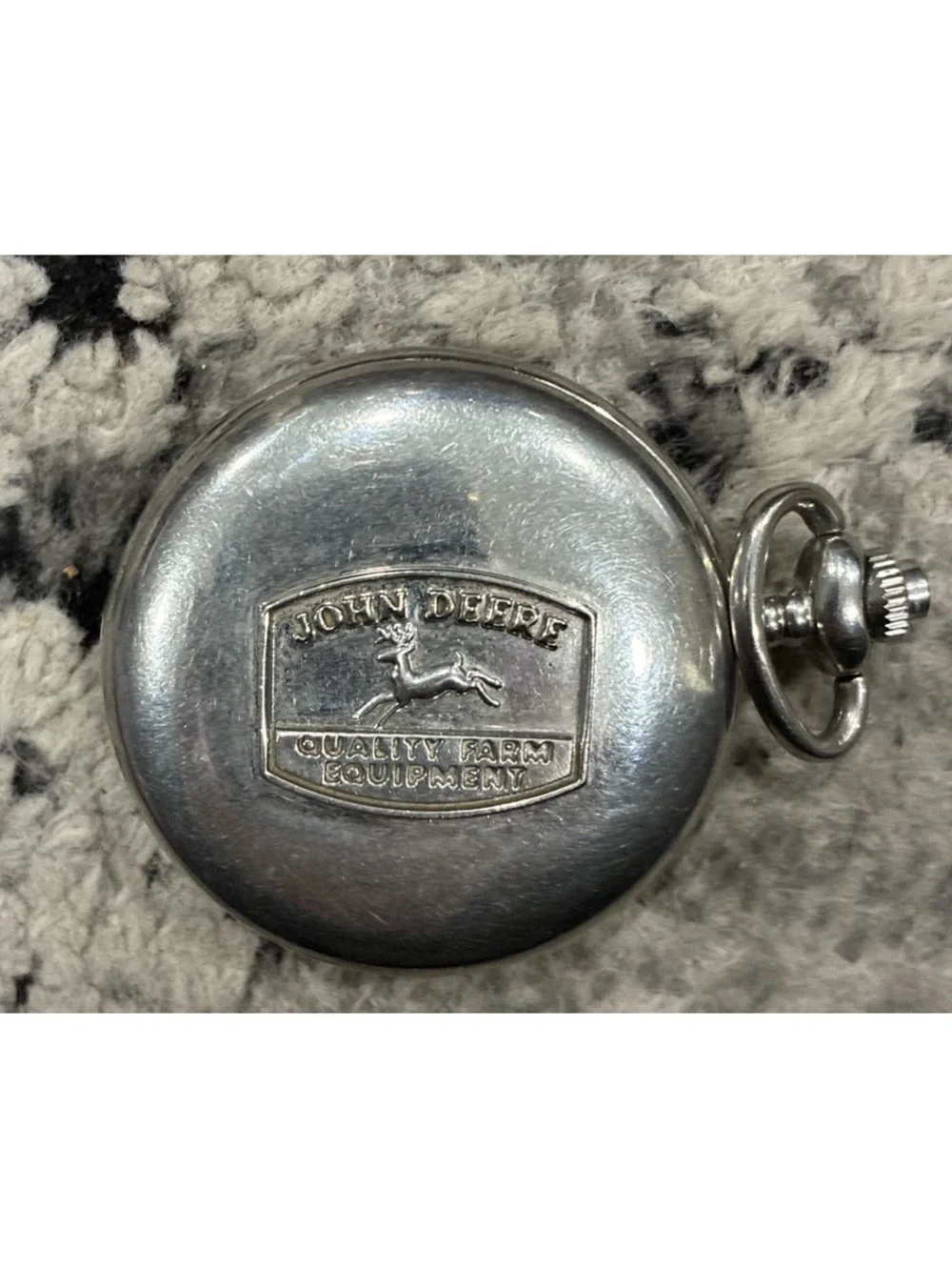 John Deere Green Tractor men’s pocket watch